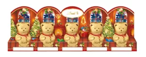 मिनी टेडी मिल्क मोल्डिंग 5 x 10 ग्राम - LINDT