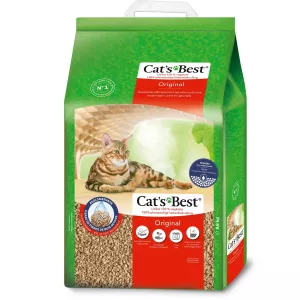 Комкующийся овощной наполнитель для кошачьего туалета 8,6 кг - CAT' BEST