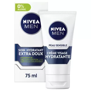 Pelle idratante per il viso maschile 75 ml - NIVEA
