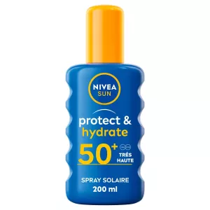 Солнцезащитный крем Protect & Hydrate SPF 50+ 200 мл - NIVEA SUN