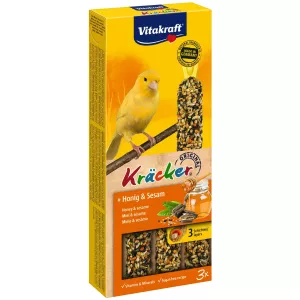 क्रैकर कैनरी तिल और शहद का इलाज करता है - Vitakraft