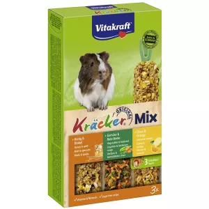 Kracker Food For Guinea Pigs Trio-mix Assortment - Vitakraft