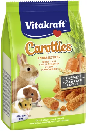 Cibo per roditori si attacca la carottis allo spuntino, 50g - Vitakraft