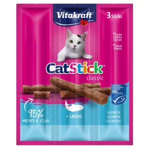 Cat Stick Mini Saumon X 3