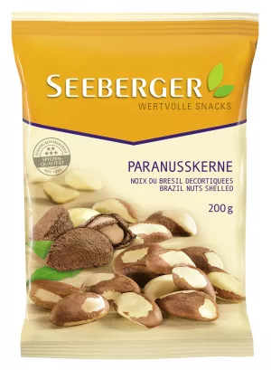 Frutta Secca Noci Del Brasile Sgusciate, 200g - SEEBERGER