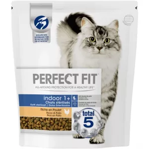 Croquettes pour chat stérilisé, poulet 1.4kg - PERFECT FIT