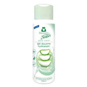 Gel de ducha hidratante de aloe vera orgánico 300 ml - RAINETT