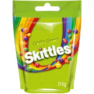 Sour Fruit Flavor Candy; 174g - SKITTLES