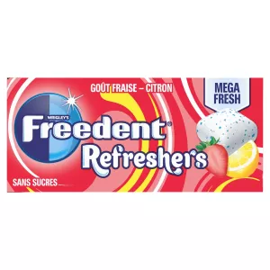 Kutafuna gamu la limau bila sukari x8 - FREEDENT