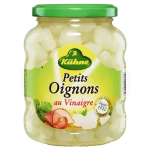 Petits Oignons au Vinaigre, 190g - KHUNE