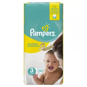 Couches bébé T3 X50 - PAMPERS