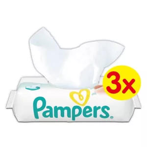 Lingettes bébé sensitive 3x56 - PAMPERS