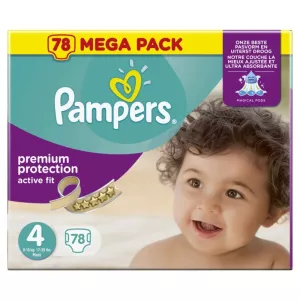Couches bébé Premium T4 X78 - PAMPERS