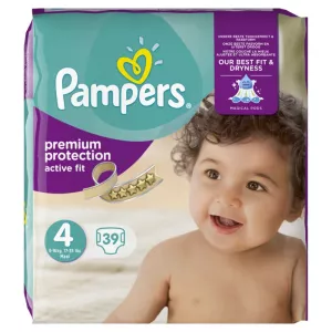 Couches bébé T4 X39 - PAMPERS