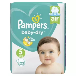 Couches bébé T5 X23 - PAMPERS