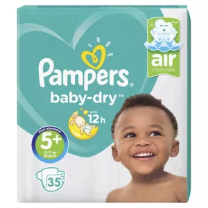 Couches bébé T5+ X35 - PAMPERS