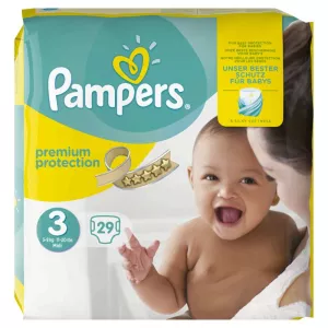 Couches bébé premium T3 X29 - PAMPERS
