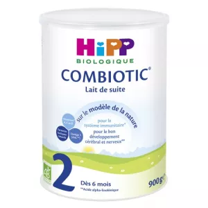 Lait bébé en poudre BIO combiotic 2ème âge 900g - HIPP