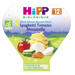 Baby spaghetti/ tomatoes/ mozzarella dish from 12 months 230g - HIPP