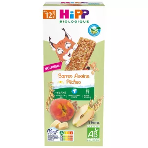 Peach Oat Bar 100g Organic