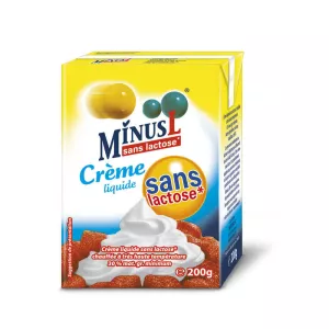 Creme Liquide Uht sans lactose - MINUSL