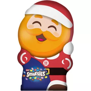 Chocolate ao Leite Moldado Papai Noel 85g - SMARTIES
