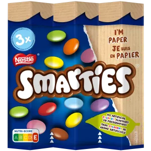 Milk Chocolate Candies 3x34g - SMARTIES