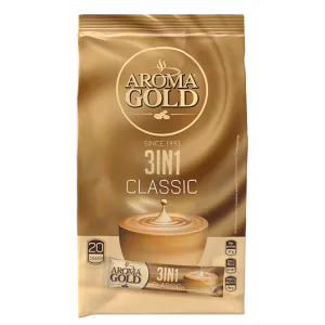 Cà phê hòa tan cổ điển 3in1 X20 - Aroma Gold