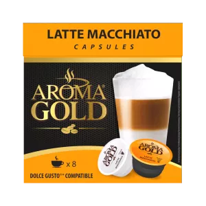 Café Latte Macchiato Compatível Dolce Gusto X (8 + 8) - Aroma Gold