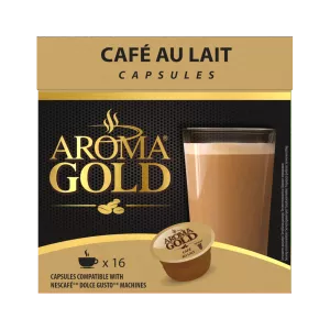 Café Con Leche Compatible Dolce Gusto X 16 - Aroma Gold