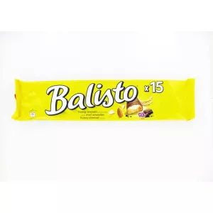 Tabletas de chocolate con crema de leche y miel y almendras 18,5g - BALISTO