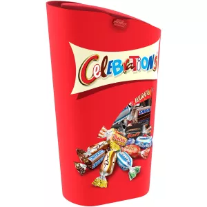 Bonbons Assortiment de chocolats papillotes ballotin 280g - CÉLÉBRATIONS
