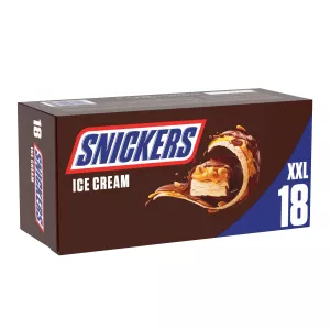 Glaces barres glacées chocolat cacahuètes et caramel 820g - SNICKERS