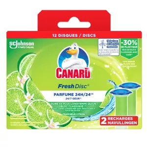 Bloc WC safi disc citron vert lot de 2 - Canard