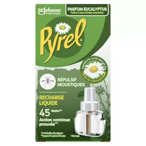 Recharge Répulsifs Moustiques Eucalyptus - Pyrel