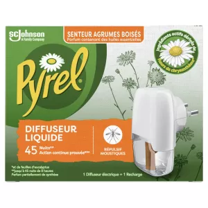 Difusor repelente de mosquitos cítricos X1 - Pyrel