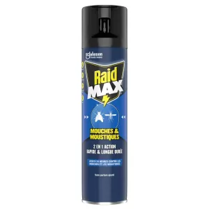 Insecticida Max moscas y mosquitos 400 ml -Raid