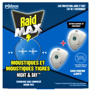 RAID MAX REC N D LOT DE 2 54ML - RAID