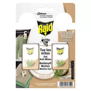 Gel anti-mites bois cèdre x2 - RAID