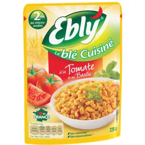 Blé tomate/basilic 220g - EBLY