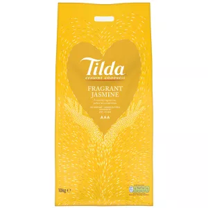 Arroz Perfumado Jasmim Tailandês 10kg - Tilda