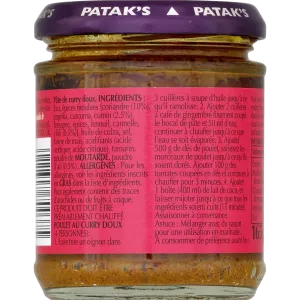 Pataks Pate Curry Doux 165g