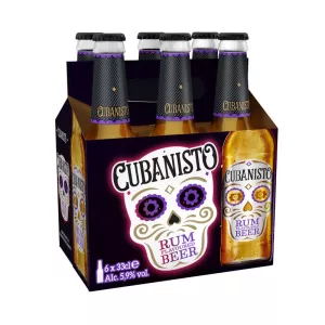 Bier mit Rumgeschmack, 5,8°, 6x33cl - CUBANISTO