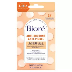 24 патчи 3-в-1 анти-бутоны - BIORE