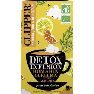44g Infusion Detox Curcum Bio - CLIPPER