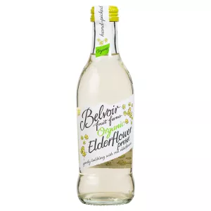 Boisson Pétillante Bio Fleur de Sureau, 25cl - BELVOIR FARM