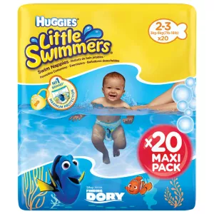 Couches piscine T2-3 X20 - HUGGIES