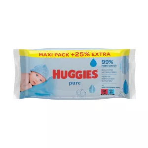 X72 Lingettes Bb Huggies Pure