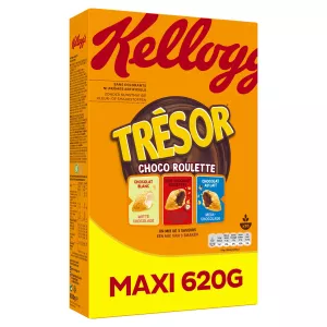 Ngũ cốc Kho báu Choco Roulette, 620g - KELLOGG'S