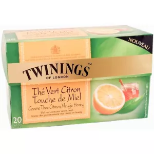 Thé vert citron touche de miel x20 32g - TWININGS